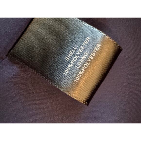 NEW LUXELY Evening Blue Short Sleeve Lush Satin Azalea Mini Dress Size 4 - Picture 11 of 11